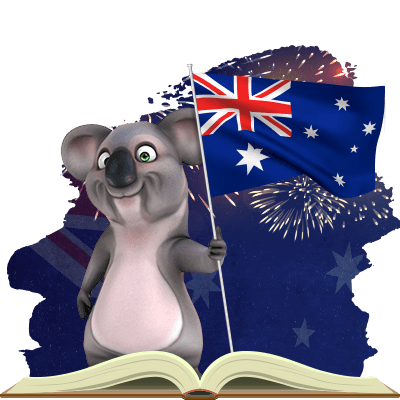 Koala Australia Day